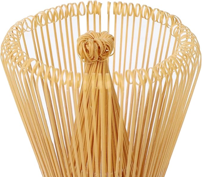 Bamboo Matcha Whisk (Chasen) - 100 Prongs - for Matcha Green Tea Powder