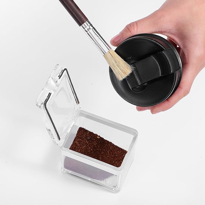 3PCS Coffee Grinder Cleaning Brush Set Espresso Machine Brush Cleaner Tool Espresso Brushes Accessories Cleaner Barista Brushes Machine Cleaning for Barista Home Kitchen Bean Grain Coffee