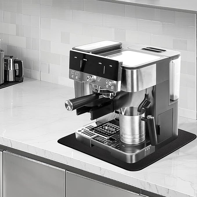Sliding Pad for Ninja Espresso Coffee Machine ES601/ES701(13.78” x 13.78”)- Perfect Fit for Luxe Cafe Accessories - Smooth Glide with Anti-Slip Base - ninja coffee maker accessories