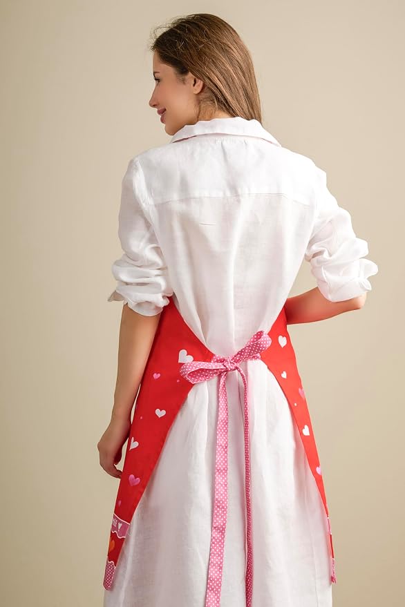 Maison d' Hermine 100% Cotton Apron for women with Pocket Kitchen Chef Apron for Men Cooking Mothers Day Gifts - Image 8