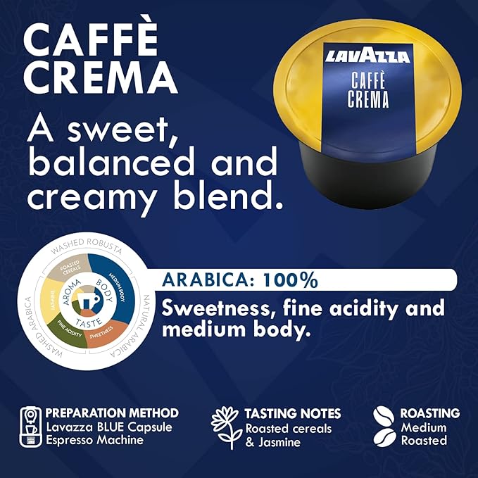 Lavazza Blue Coffee Pods Variety Pack – 30 Count – Includes Top Class, Gold Selection & Caffè Crema (10 Each) – Single-Serve, Keto-Friendly Arabica & Robusta Blend – Light, Medium & Dark Roasts