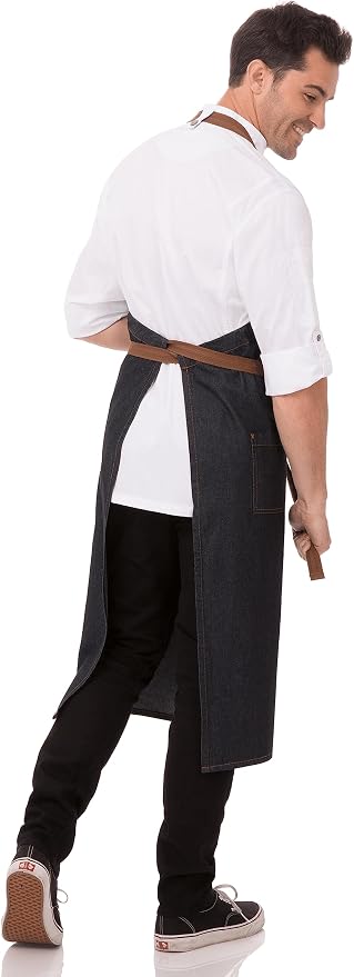 Chef Works Unisex Memphis Chefs Bib Apron - Image 2