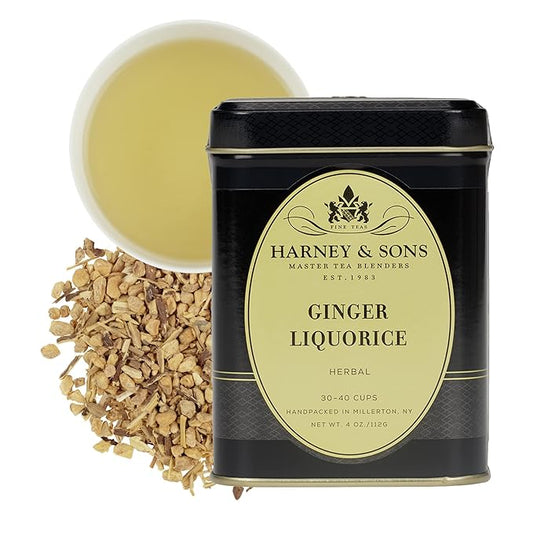 Harney & Sons Loose Leaf Tea - Ginger Liquorice 4oz.