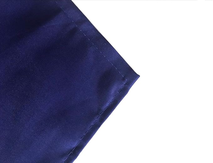 Total 6PCS Blue Bib Apron Adult with 2 Pockets for Women Men Chef Cooking Kitchen (6, Deep Blue) - Image 4