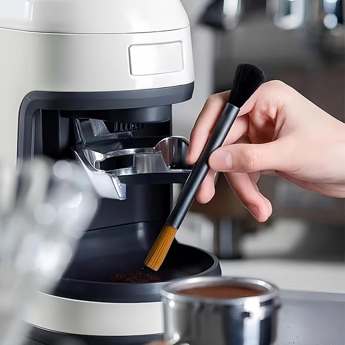 4 PCS Coffee Grinder Cleaning Brush, Espresso Brush Accessories Machine Cleaning Brush for Barista and Home Kitchen