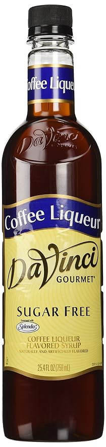 DaVinci SUGAR FREE Coffee Liqueur Syrup 750ml by DaVinciGourmet