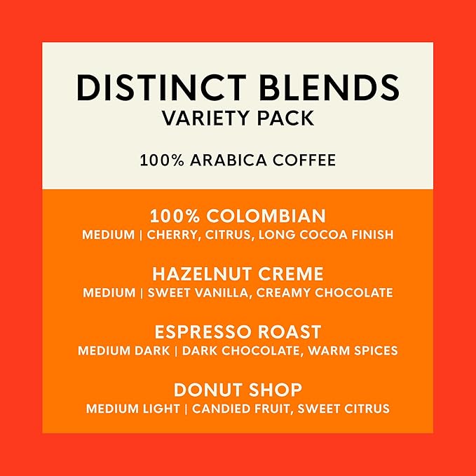 San Francisco Bay Compostable Coffee Pods - Assorted Variety Pack (80 Ct) K Cup Compatible including Keurig 2.0, Donut Shop, Colombian, Hazelnut, Espresso