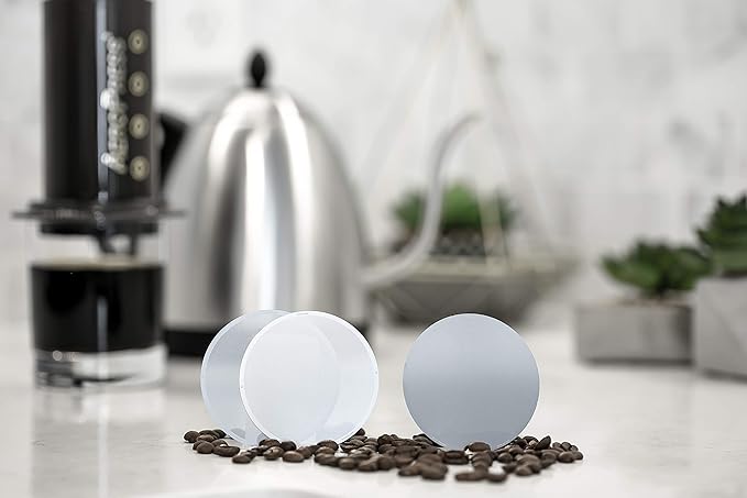 o1/o2 Bundle Combo: ameuus Stainless Steel Reusable Filter – made for the AeroPress – Bonus Drying Stand & Carrying Case…