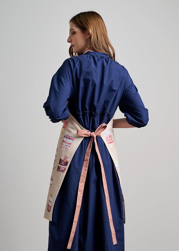 Maison d' Hermine 100% Cotton Apron for women with Pocket Kitchen Chef Apron for Men Cooking Mothers Day Gifts - Image 8
