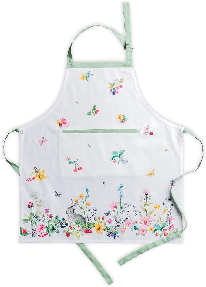Maison d' Hermine 100% Cotton Apron for women with Pocket Kitchen Chef Apron for Men Cooking Mothers Day Gifts by MaisondHermine