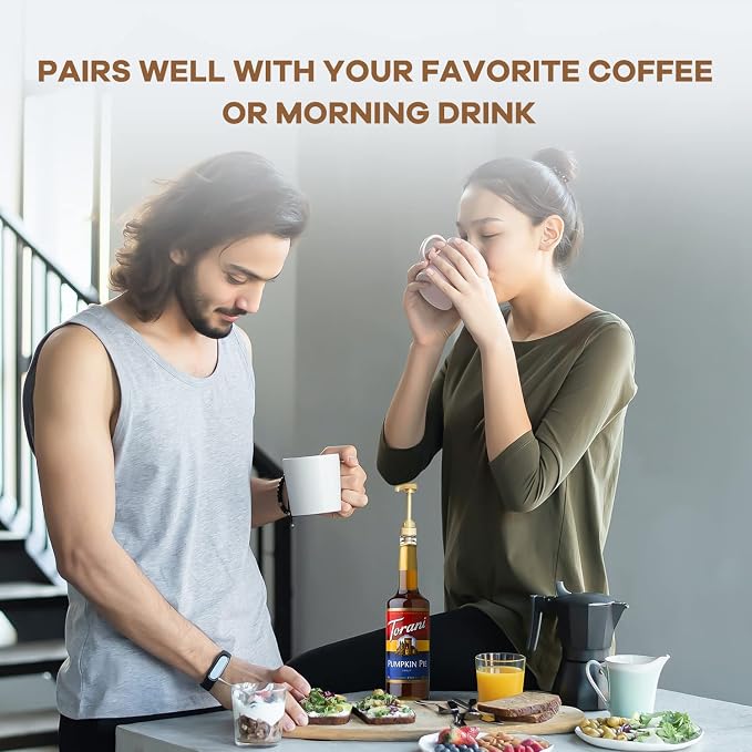 Jimoco Syrup Pump Dispenser with Torani Coffee Syrup Variety Pack - French Vanilla and Classic Caramel Syrup for Coffee with 2 Jimoco Syrup Pump Dispenser Compatible with Torani Syrup 25.4 oz Each - Image 7