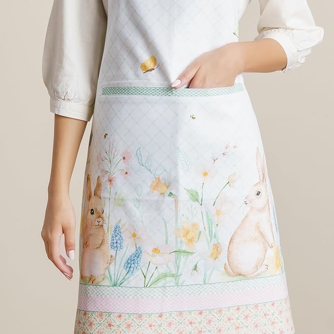 Maison d' Hermine 100% Cotton Apron for women with Pocket Kitchen Chef Apron for Men Cooking Mothers Day Gifts - Image 8