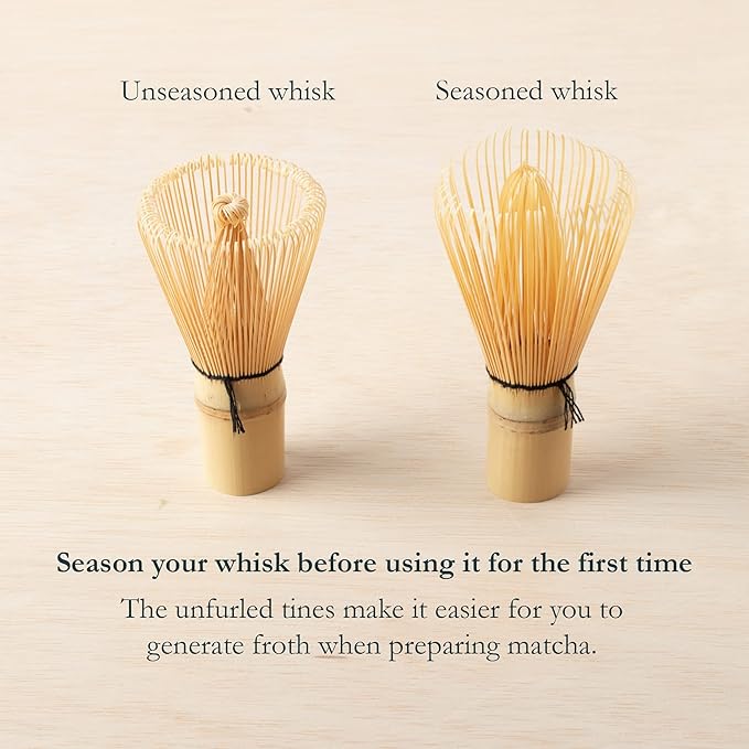 Japanese Bamboo Whisk (Chasen) Matcha Set for Traditional Matcha Tea Preparation by Naoki Matcha