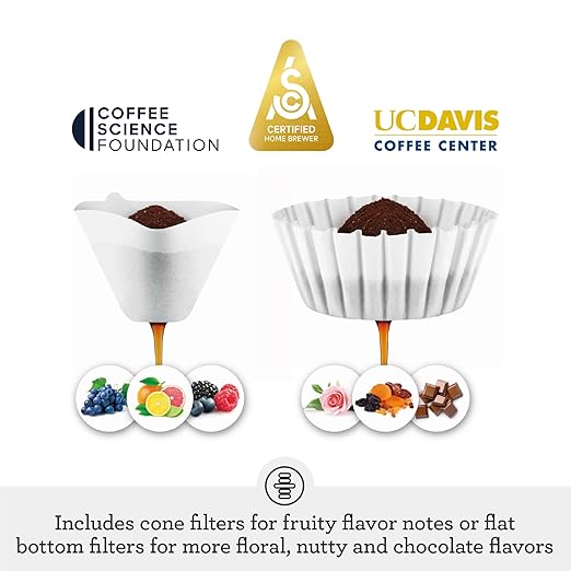 Breville Luxe Drip Coffee Machine BDC465BTR, Black Truffle, Thermal Carafe