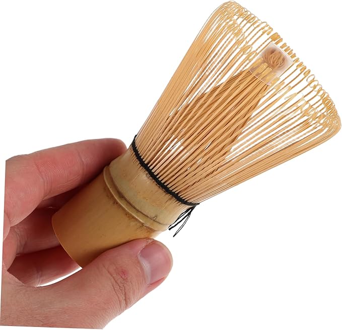 120pieces Bamboo Matcha Whisk Traditional Japanese Tea Ceremony Chasen for Smooth Mixing Ergonomic Handle for Ceremonial and Everyday Use Tines for Optimal Whisking