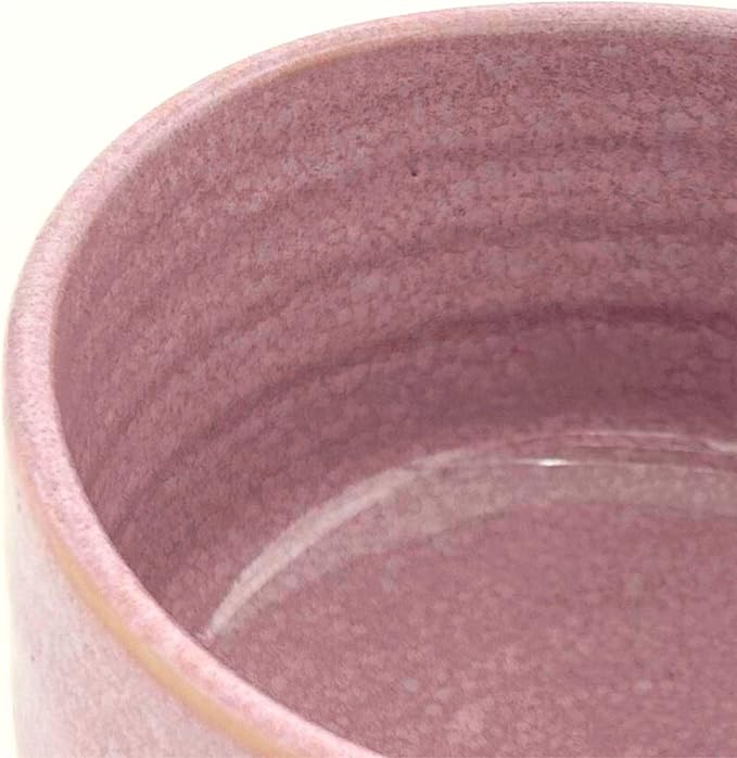 Product of Gifu Japan Ceramic Matcha Bowl – Handmade Chawan Matcha Bowl, Japanese Bowl, Pink, 21.1 oz, 620ml