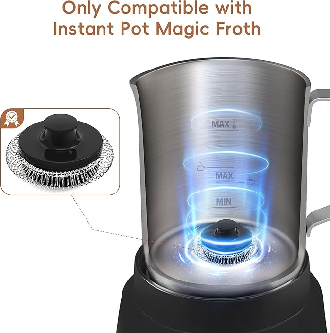 Whisks for Instant Pot Magic Froth, Only Compatible with Instant Pot Instant Magic Froth 9-in-1 Electric Milk Steamer and Frother, Not with Other Brands of Milk Frothers (2 Packs, Neodymium Magnets)