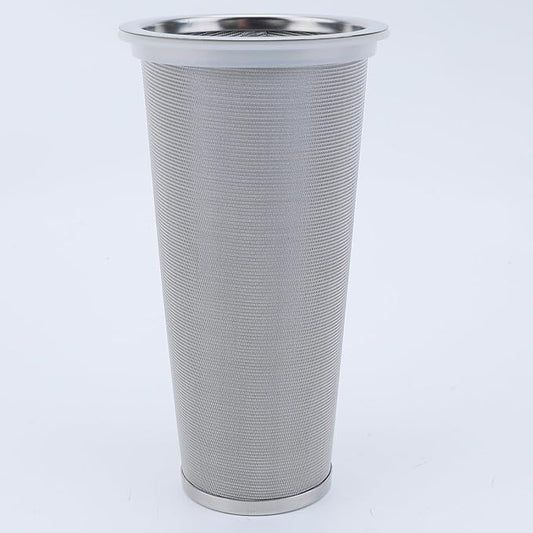 Fermus Cold Brew Coffee Filter for 32oz / 1Quart Wide Mouth Mason Jar Infuser 304 Stainless Steel Strainer with Seal Ring Design for Grounds Tea Fruit Coffee Filter (32 Ounces Mason Jar Filter)
