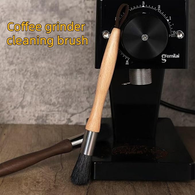 3-Pack Coffee Machine Cleaning Brush, Grinder Cleaning Accessories for Home Kitchen and Barista