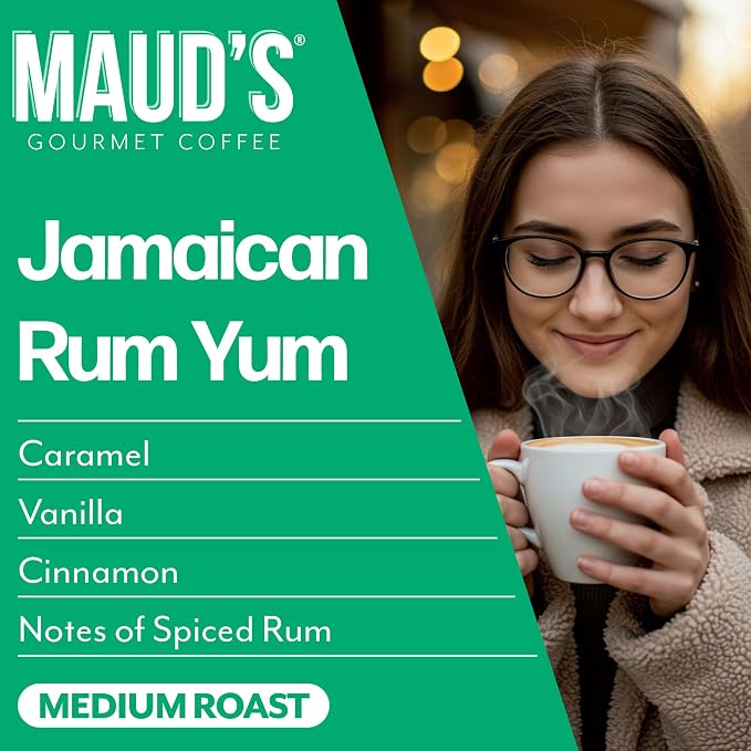 Maud’s Orange Creamsicle, Jamaican Rum Yum, Almost Biscotti & Oatmeal Cookie Flavored Coffee Pods Variety Pack, 72 ct, Medium Roast Single Serve Pods – 100% Arabica Coffee, Compatible with Keurig K Cups Maker - Image 8