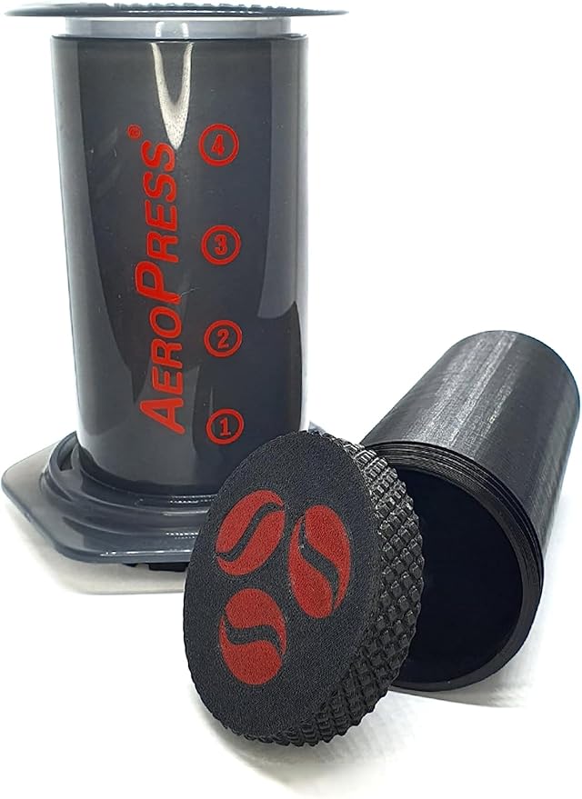 For AeroPress (NOT included) Coffee Beans Box Holder Organizer Container for Coffee Beans Storage