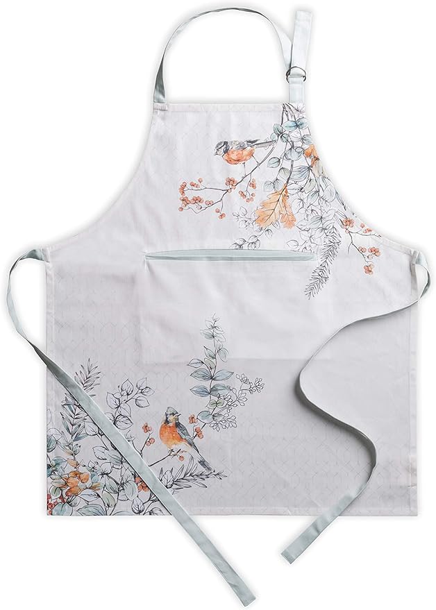 Maison d' Hermine 100% Cotton Apron for women with Pocket Kitchen Chef Apron for Men Cooking Mothers Day Gifts by MaisondHermine