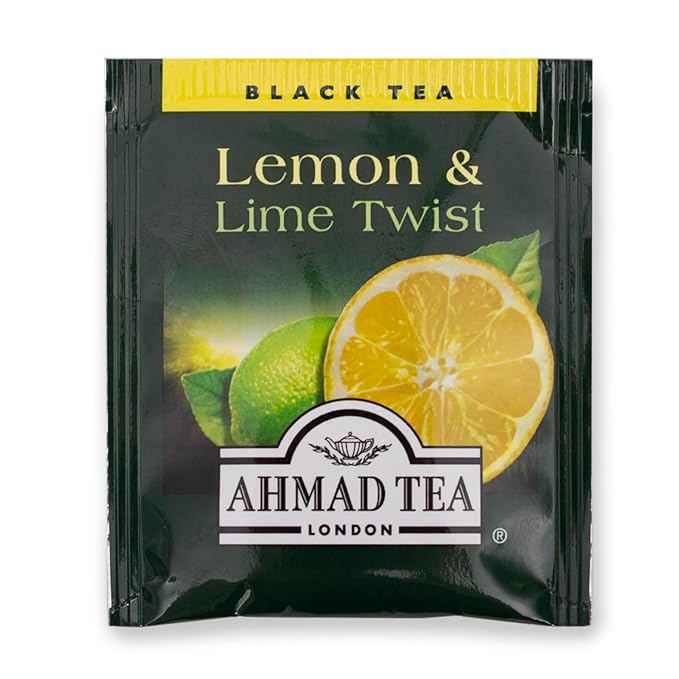Ahmad Teas - Lemon & Lime Black Tea 1.4oz - 20 Tea Bags