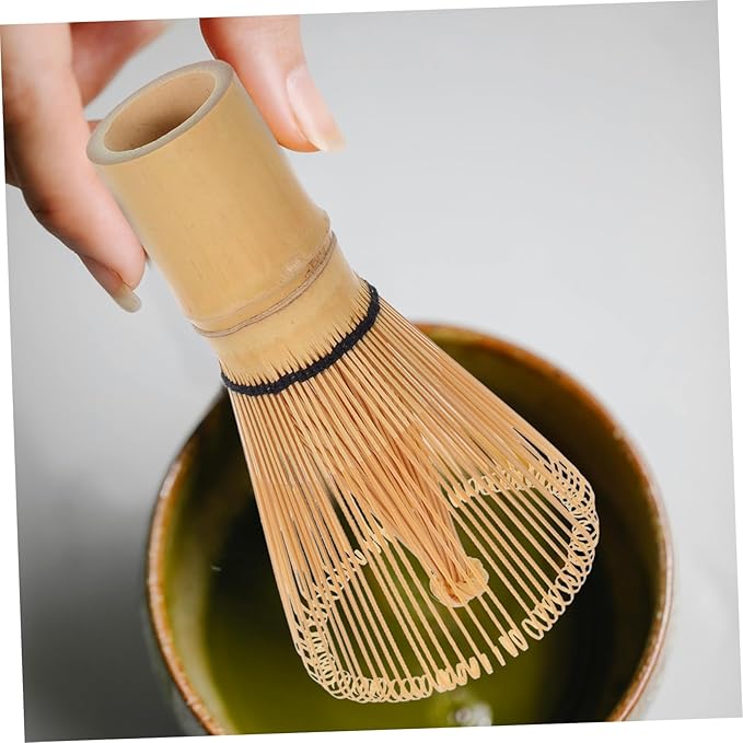 STOBAZA Matcha Whisk Bamboo Tool Tea Stirring and Mixing Traditional Japanese Tea Ceremony Easy to Clean