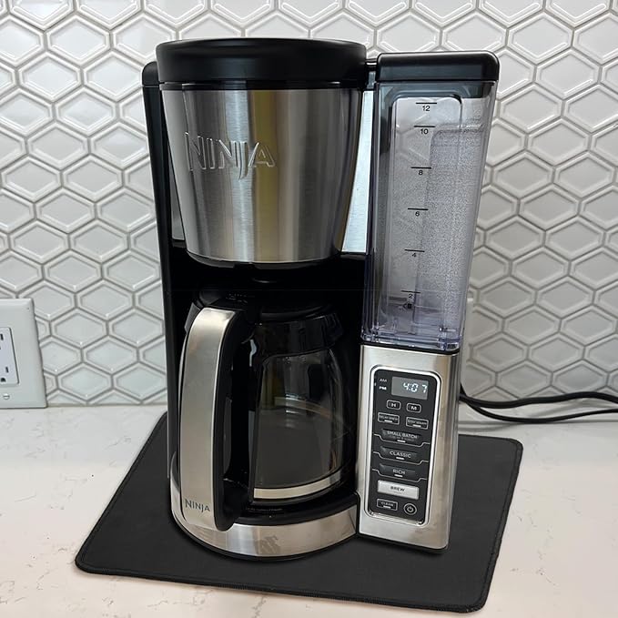 Sliding Pad for Ninja Drip Coffee Maker (13.77"×9.8")- (Pat for Ninja 12-Cup Programmable Coffee Brewer)
