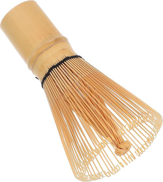 Matcha Whisk Natural Japanese Tea Whisk Traditional Chasen Tool for Matcha Powder Mixing Tea Ceremony Utensil