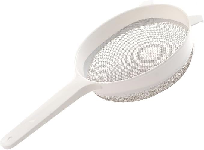 Norpro Stainless Steel Strainer, 8-1/2", 8.5", White