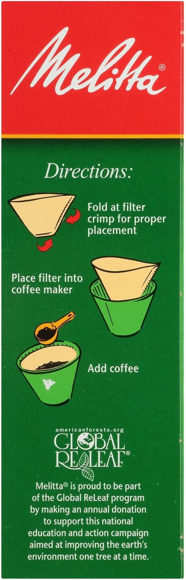 Melitta 622752 #2 Natural Brown Cone Coffee Filters 100 Count (2pack)