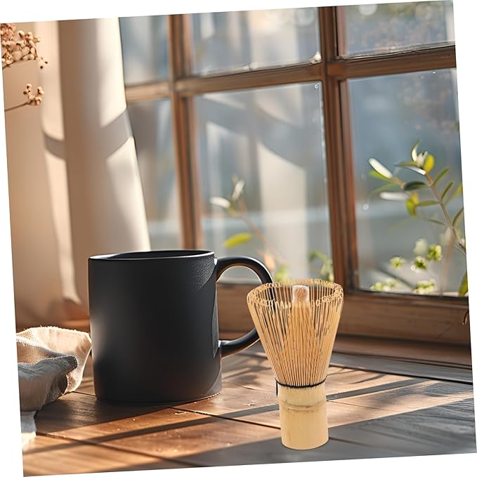 GLEAVI Japanese Matcha Whisk Traditional Tea Tool for Tea Ceremony Natural Flavor and for Matcha