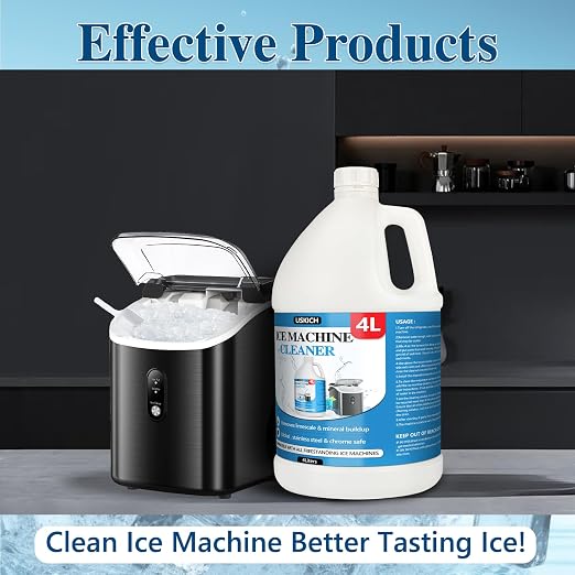 Ice Machine Cleaner Maker Descaler - Nickel Safe Descaler, Ice Maker Cleaner Compatible with Whirlpool, Scotsman, KitchenAid, Affresh, Hoshizaki, GE Opal Cleaning Kit, (1Gallon, 33 Uses) - Image 6
