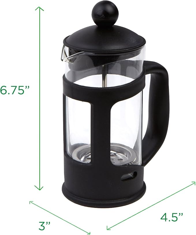 Mind Reader French Press Coffee & Tea Maker 27 oz, Glass