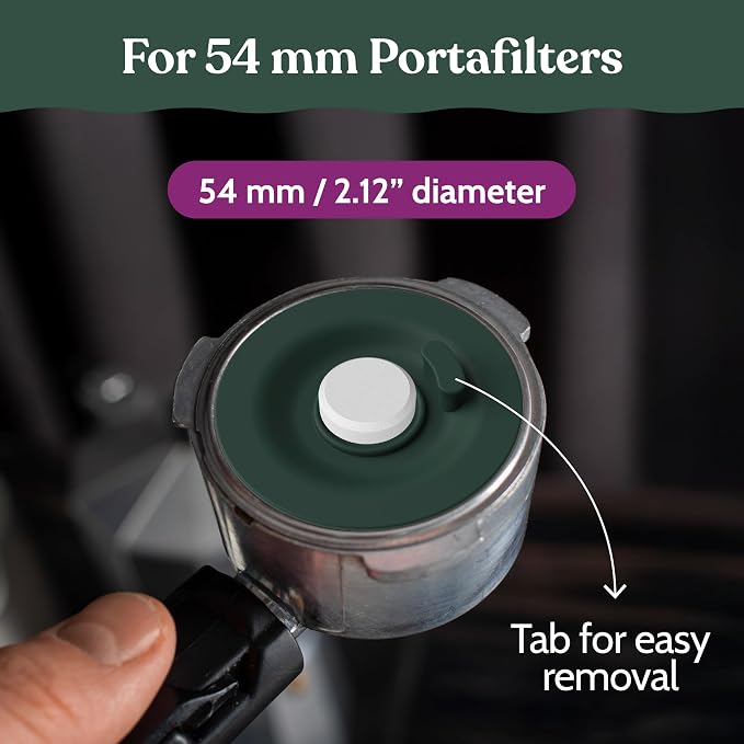 Roobi Espresso Cleaning Disc Compatible with Breville. 54mm Backflush for Disc Espresso Cleaning Tablets, 2 Pack - Image 2