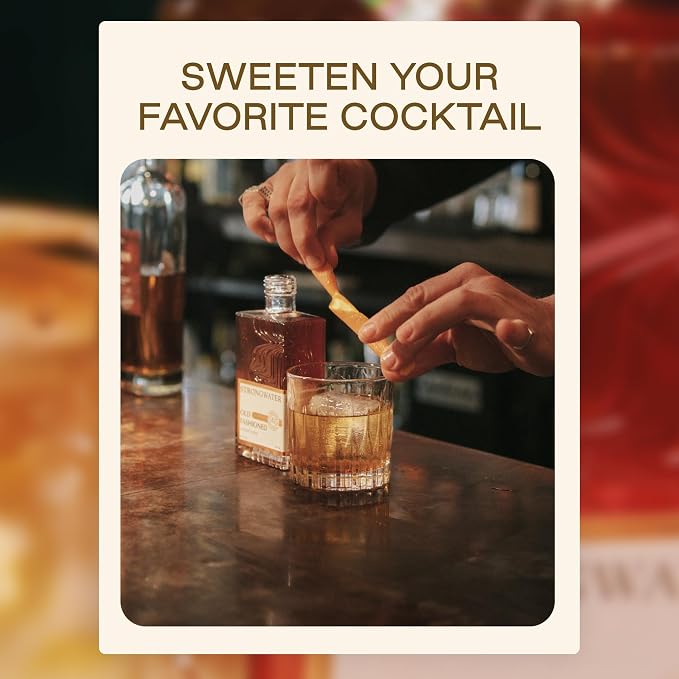 Strongwater Rich Demerara Syrup - Makes 16 Cocktails - Syrup for Cocktails Handcrafted in USA with Filtered Rocky Mountain Water, Demerara Sugar - Just Mix with Bourbon or Whiskey - Image 6