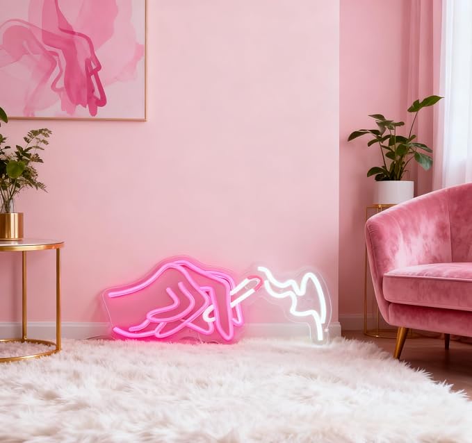 Led Neon Sign, Light Up Sign, USB Powered Decorative Neon Light for Bedroom Living Room Man Cave Home Space Wall Table Decor, 16.3 x 7.1 In - Image 6