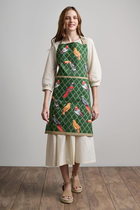 Maison d' Hermine 100% Cotton Apron for women with Pocket Kitchen Chef Apron for Men Cooking Mothers Day Gifts - Image 7