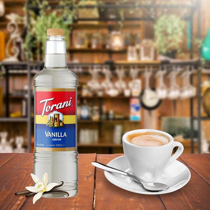 Torani Vanilla Syrup PET (1L) - Image 6