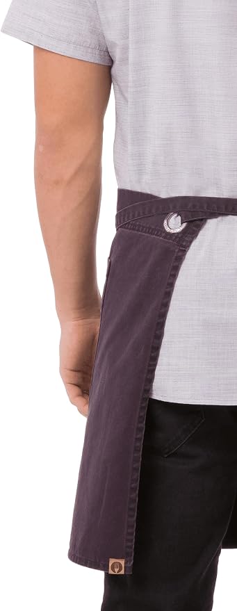 Chef Works Unisex Dorset Half Bistro Apron - Image 4