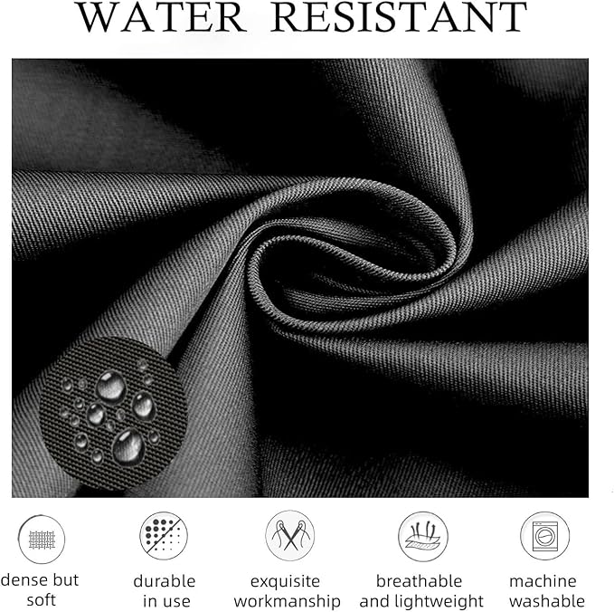 Kitchen Cooking Apron for Women Men Water-Resistant Artist Barista Baking Craft Catering Work Bib with Large Pockets