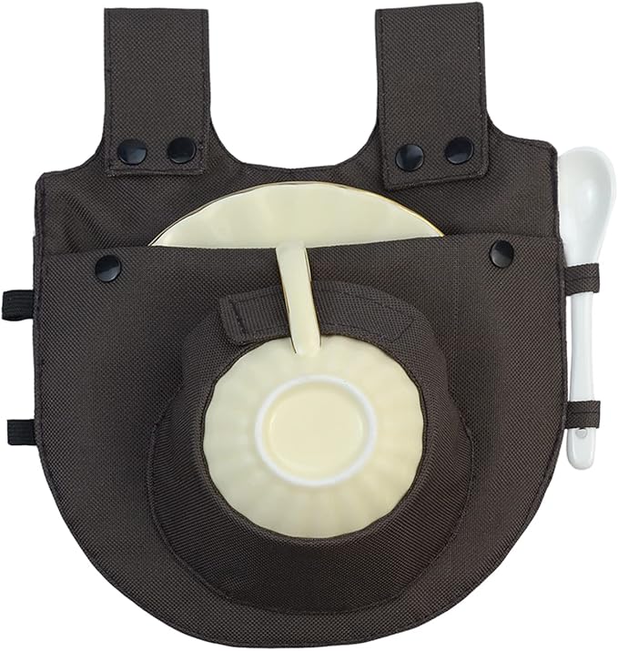 Steampunk Teacup Holster Tea Dueling Holster Tea Cup Saucers Holder for Tea Duelling and Conventions