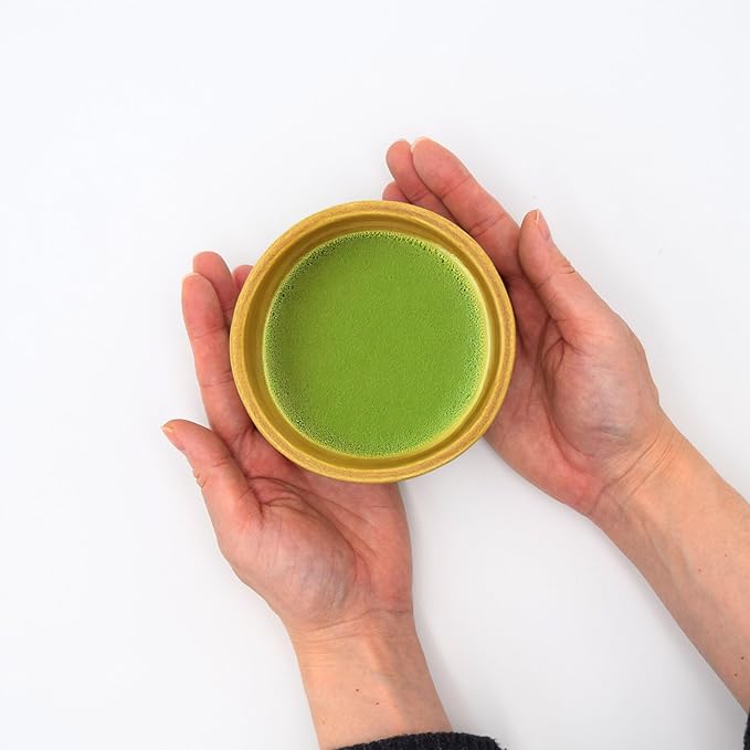 Product of Gifu Japan Ceramic Matcha Bowl, Handmade Chawan Japanese Green Tea Cup, Matcha Mixing Bowl, 400ml 13.6 oz, Brush Stroke Pattern, Black