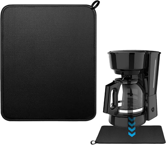 Sliding Pad for BLACK+DECKER 12-Cup Coffee Maker (CM0915BKD)(18.1"×15")- Smooth Glide with Anti-Slip Base - Perfect Accessories Fit for Black and Decker Coffee Maker