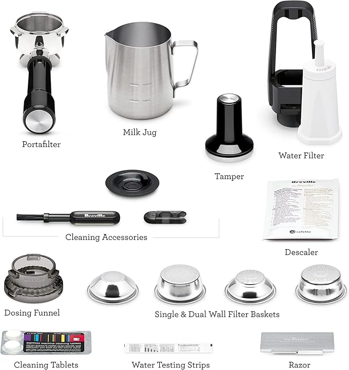 Breville Barista Touch Espresso Machine BES880BSS, Brushed Stainless Steel