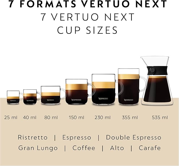 Nespresso Vertuo Next Coffee and Espresso Maker by Breville