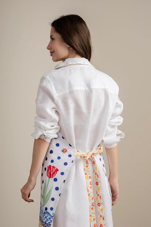 Maison d' Hermine 100% Cotton Apron for women with Pocket Kitchen Chef Apron for Men Cooking Mothers Day Gifts - Image 8