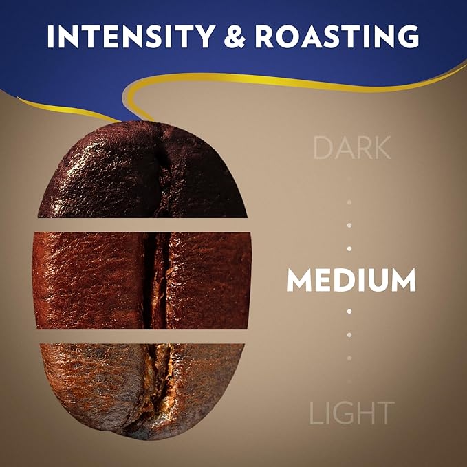 Lavazza Super Crema Whole Bean Coffee, Medium Espresso Roast, Arabica and Robusta Blend, 22 oz Bag