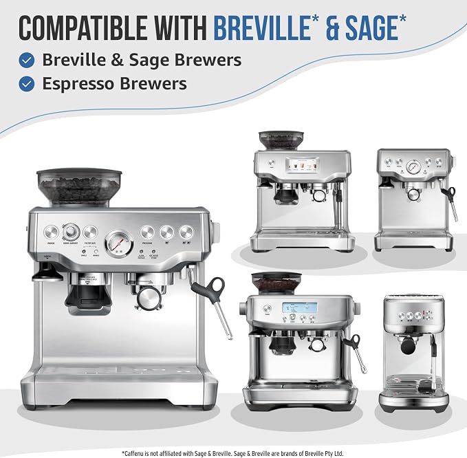 Breville Compatible Cleaning Tablets. 10x 1.4G Espresso Machine Cleaning Tablets. Breville Accessories, Cleans Portafilter & Internal Inaccessible Areas. Coffee Cleaner, All Breville & Sage Machines. - Image 7